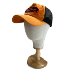 【中古】　Von Dutch　メッシュキャップ　キャップ　帽子　メッシュ　パイル地　ブランドロゴ　ワッペン　ストリート　グッズ　古着　/2036のサムネイル