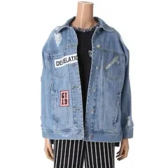 ジーカット パッチ デニム ジャケット