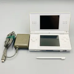 【動作確認済み】ニンテンドー DS Lite 本体 クリスタルホワイト USG-001 DSハード 白色 ホワイト 任天堂  Nintendo GG9