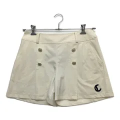 中古 レディース キャロウェイ Callaway ショートパンツ M 白 ホワイト キュロット シンプル