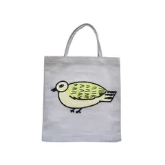 【現品限り】ミニバッグ｜【松尾ミユキ】 Embroidery Mini bag Matsuo Miyuki  グレー Bird