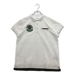 中古 レディース ジャックバニー Jack Bunny!! 半袖ポロシャツ 2(L) 白 ホワイト