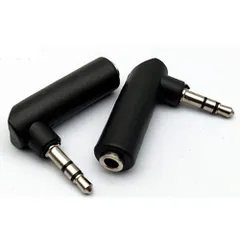【数量限定】L字型3.5mm ステレオミニプラグ L型3.5mmオーディオ変換アダプタ オ3極ミニプラグ 90度 ミニジャック L型変換コネクタ オーディオアダプタ ヘッドセット/タブレット/MP3プレーヤー/等に対応