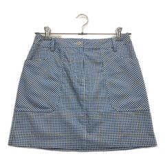 AIGNER ゴルフスカート レディース42（L相当）千鳥格子 総柄 
