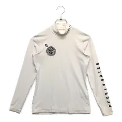 中古 レディース パーリーゲイツ PEARLY GATES 長袖シャツ 1(M) 白 ホワイト ハイネック インナー