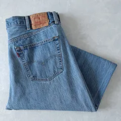■古着 Levi's リーバイス 501ジーンズ デニムパンツ STRAIGHT FIT 12年製 W40L34【L5930】