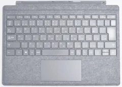 Surface Pro キーボード セット 1725 マグネット タイプカバー 日本語配列 日本語様式 公式箱無し (グレー 灰色)