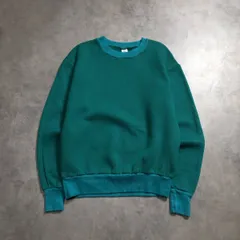 GQ5133◇US : USA製 80’s スウェット◇M◇グリーン系 ヴィンテージ