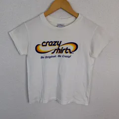 Crazy Shirt Hawaii クレイジーシャツハワイ Tシャツ ロゴプリント ホワイト XSサイズ レディース 古着 レトロ アメカジのサムネイル