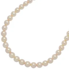 7.0-7.5mm アコヤ真珠/Japan Pearl パール ネックレス ペンダント/K14PG/585-31.2g/ピンクゴールド 【♀】【A】【レディース】★■605506【中古】