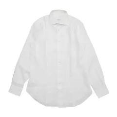 ■美品■Brioni ブリオーニ 長袖シャツ サイズ40/ 15 3/4 総リネン イタリア製 ブランド古着【中古】20260408/RA8679のサムネイル