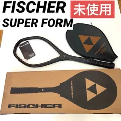【未使用・箱つき・デットストック品】FISCHER SUPER FORM L-2 フィッシャー スーパー フォーム オーストリア製 テニスラケット ヴィンテージ デットストック品 クラシック コレクション【管理：Ｂ】のサムネイル