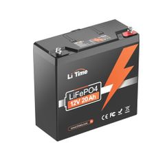 LiTime 12V50Ahリン酸鉄リチウムイオンバッテリー 640W出力 - メルカリ