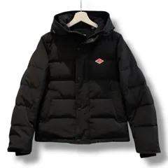 美品　DANTON ダントン　ダウン　40 BLACK ◇DANTON(ダントン) WOMEN'S NYLON TAFFETA SQUARE QUILTED DOWN