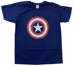 MARVEL COMIC・AVENGERS・CAPTAIN AMERICA・キャプテン アメリカ・SHIELD・Tシャツ・ アメコミTシャツ オフィシャル S