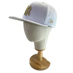 【中古】　NEW ERA　ベースボールキャップ　帽子　6パネル　ワンポイント　チームロゴ　New York Yankees　ニューヨーク・ヤンキース　刺しゅう　スナップバック　ストリート　グッズ　古着　/4105