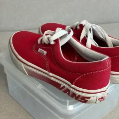 VANS キッズ スニーカー レッド 210 (US 3 0)