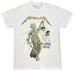 メタリカ・METALLICA・JUSTICE FOR ALL ALBUM COVER・U.S.A.版・Tシャツ・ロックTシャツ・オフィシャルバンドTシャツ XL