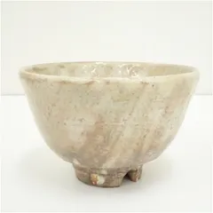 萩焼　納富鳥雲造　茶碗  茶道 抹茶 おしゃれ 抹茶茶碗 抹茶碗 和食器 レトロ 茶器 骨董 茶わん 茶会 茶の湯