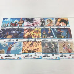 一番くじ ワンピース TVアニメ25周年 ～海賊王への道～ H賞 名場面色紙コレクション 12種セット