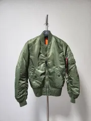 アルファインダストリーズ MA-1 カーキ ブルゾン ジャケット xs