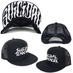 SUICIDAL TENDENCIES・スーサイダルテンデンシーズ・OG FLIP UP NEW BRIM CAP・オフィシャル メッシュ キャップ