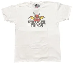 STRANGER THINGS・ストレンジャー・シングス・未知の世界・DEMON・UK版・Tシャツ・ ドラマTシャツ ・オフィシャルTシャツ XL
