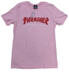 THRASHER·슬래셔 매거진·GODZILLA LOGO·레이디스 M사이즈·T셔츠·미디엄 사이즈 스티커 선물 정규품