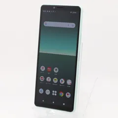 【中古】 docomo SIMフリー SONY Xperia10Ⅱ 64GB ミント SO-41A  #9173