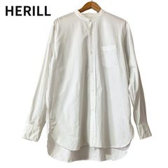 極美品✨WEWILL タイプライター ロングテイルシャツ 長袖 2 ホワイト 