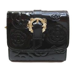 CLATHAS 二つ折り財布 カメリア ブラック - メルカリ
