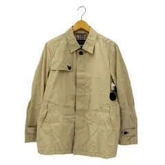 バーバリーブラックレーベル BURBERRY BLACK LABEL 裏ノヴァチェック  比翼仕立て  ハーフコート ジャケット メンズ  M