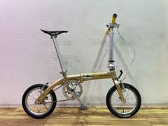 S1519 ■USED■ DAHON Dove Plus 2018 Single Speed ​​Folding Bicycle Mini Velo