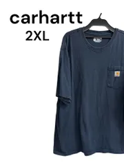 carhartt 半袖 Tシャツ 2XL ネイビー    822