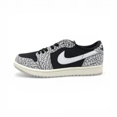 NIKE 2023 AIR JORDAN1 RETRO LOW OG BLACK CEMENT サイズ26.0cm CZ0790-001 箱有 ナイキ エアジョーダン1 レトロロー オージー ブラックセメント スニーカー 大名店