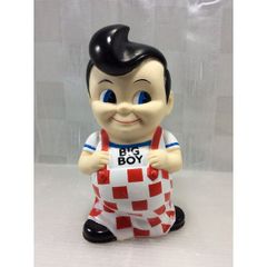 Big Boy ビックボーイ 2体セット ボブルヘッド 貯金箱 - メルカリ