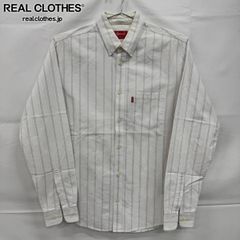 Supreme ストライプ 長袖シャツ XL シュプリーム - メルカリ