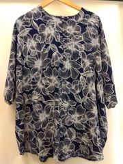 未使用】【新古品】TO BE CHIC トゥービーシック ブラウス 半袖 11号