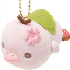 キイロイトリ もーちもち ぶらさげぬいぐるみ 和菓子 さくら餅 未開封