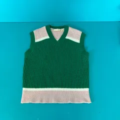 1739 UNIQLO × MARNI ユニクロ マルニ コラボ ニットベスト M グリーンのサムネイル