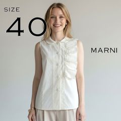 ✨美品✨MARNI 38号 高級品質 ホワイト - メルカリ