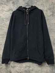 KB038 リーバイス Levi's 長袖 フーディ ツイードパーカー ダークグレー M 裏起毛