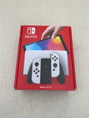 ◆Nintendo Switch 有機ELモデル Joy－Con（L）／（R） ホワイト　0013417360　動作品