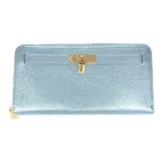 HAMANO ハマノ 傳濱野/ラウンドファスナー長財布/黄金比シリーズ  レザー    ブルー レディース / 240001196926のサムネイル