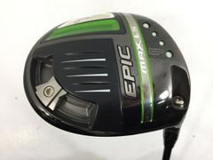 【未使用に近い】EPIC  MAX LS ドライバーヘッドのみ　9° キャロウェイ EPIC MAX LS ドライバー 9度 ヘッドのみ - メルカリ
