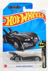 MATTEL HOTWHEELS BATMAN 2/5 HRY54 BATMAN&ROBIN BATMOBILE 54/250