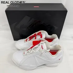 Supreme×NIKE/シュプリーム×ナイキ AIR ZOOM COURTPOSITE SP/エアズーム コンポジット ホワイト FB8934-100/26.0