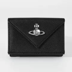 新品 ヴィヴィアン ウエストウッド Vivienne Westwood 3つ折り財布 ブラック