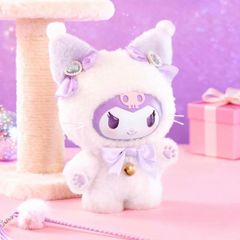 miniso サンリオ フォックスアイランド ぬいぐるみキーホルダー クロミ