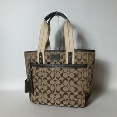 COACH トートバッグ E2357-CK168 アイボリー/ブラウン COACH トートバッグ E2357-CK168 アイボリー/ブラウン - メルカリ